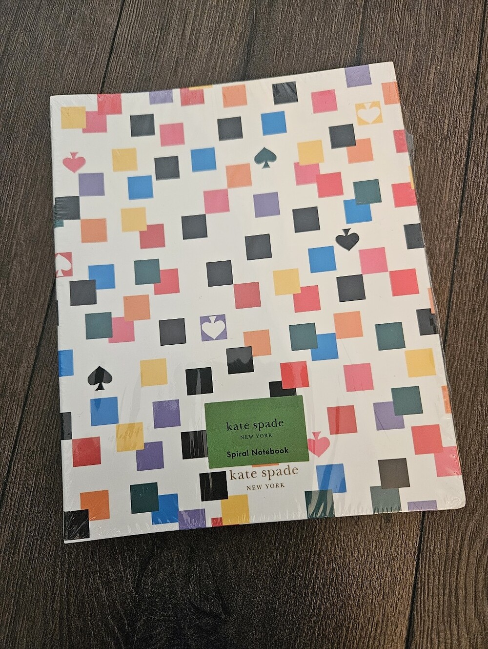NEW Kate Spade New York Scattered Checks Spiral Notebook Unused